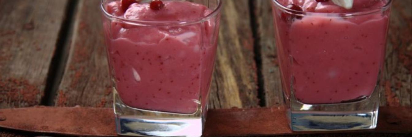 Мусс из брусники