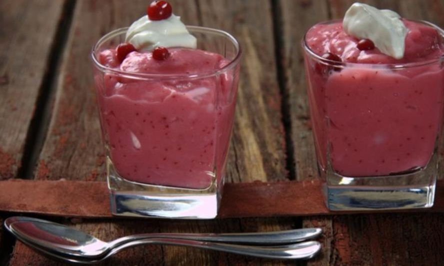 Рецепт мусса из брусники