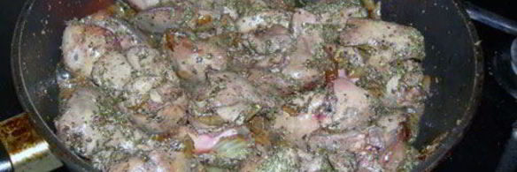 мусс из куриной печени