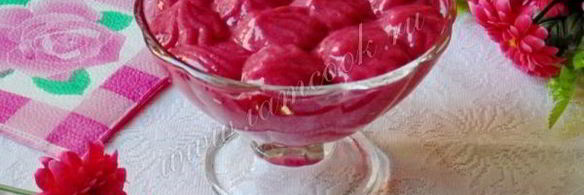 мусс из малины и ежевики