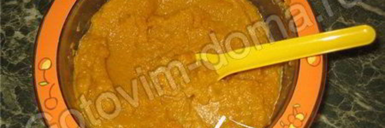 Мусс из моркови и кабачков