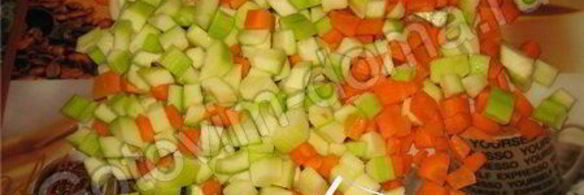 мусс из моркови и кабачков