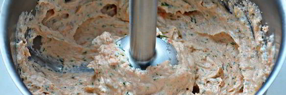 мусс из слабосоленой форели