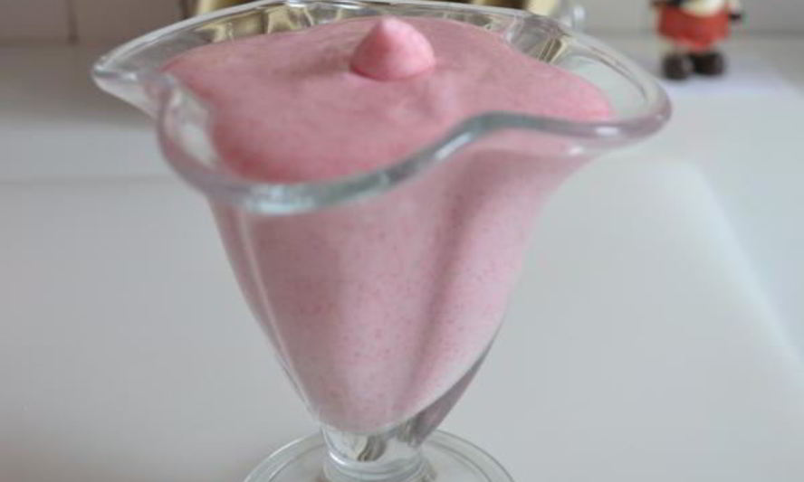 Рецепт мусса клюквенного