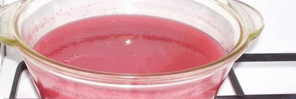 мусс клюквенный