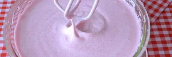 мусс клюквенный