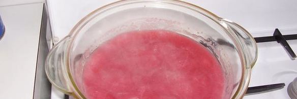 мусс клюквенный