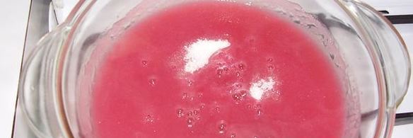 мусс клюквенный