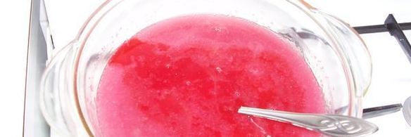 мусс клюквенный