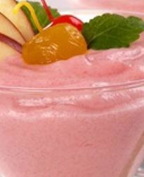 Мусс с вишневым сиропом