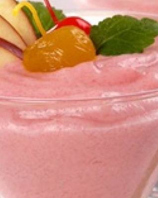 Мусс с вишневым сиропом