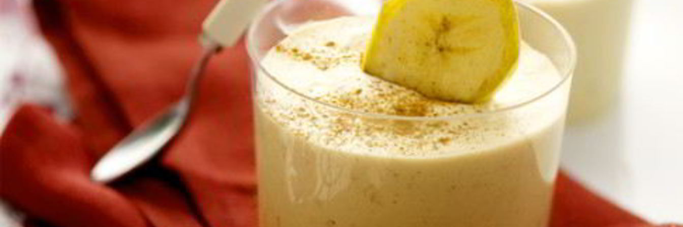 Нежный банановый мусс