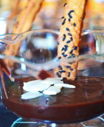 Шоколадно-апельсиновый мусс