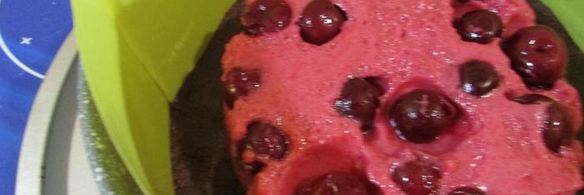 шоколадно-вишневый торт-мусс