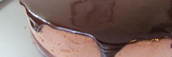 шоколадно-вишневый торт-мусс