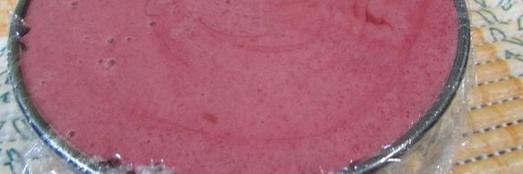 шоколадно-вишневый торт-мусс