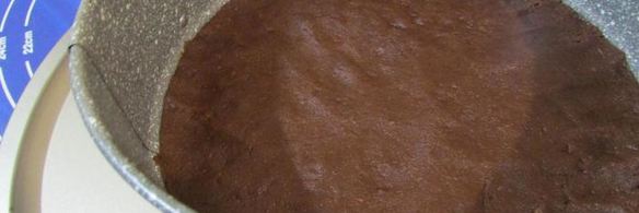 шоколадно-вишневый торт-мусс