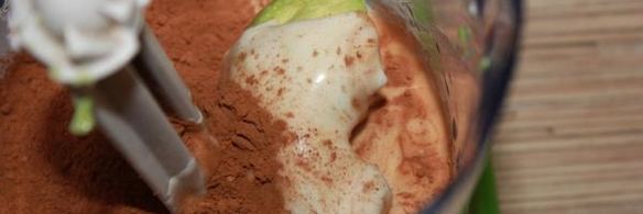 шоколадный мусс из авокадо