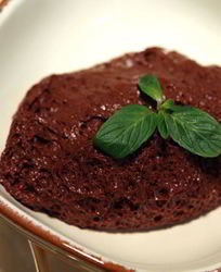 Шоколадный мусс с мятой