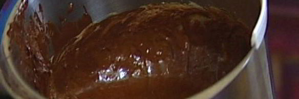 шоколадный мусс с мятой