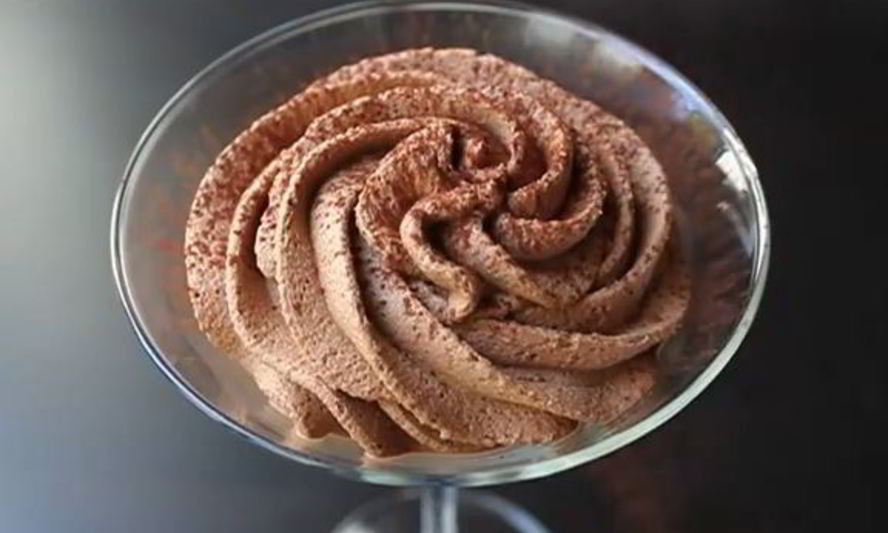 Рецепт шоколадного мусса тирамису