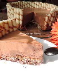 Шоколадный торт-мусс без выпечки