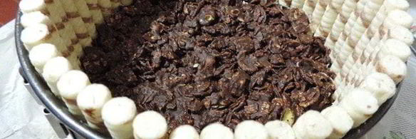 шоколадный торт-мусс без выпечки