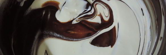 торт-мусс без выпечки сладкий дуэт