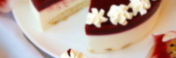 торт-мусс клубника на сливках без выпечки