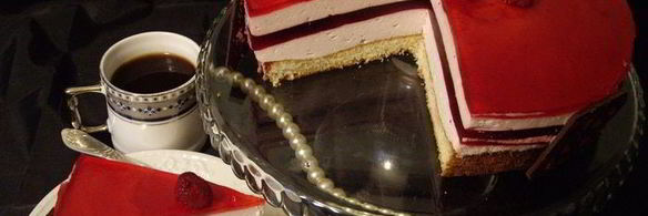 торт-мусс клюква