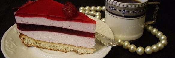 торт-мусс клюква