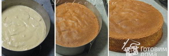 торт-мусс с черной смородиной