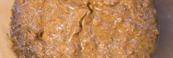 торт-мусс с клюквой и пралине