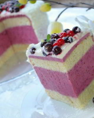 Торт-мусс Смородиновое настроение