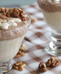 Творожно-банановый мусс