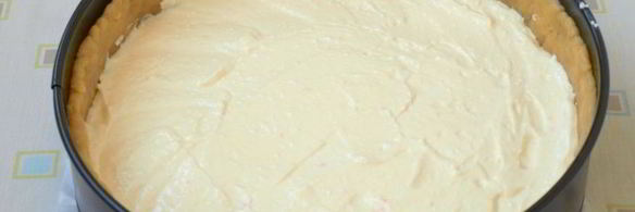 творожный чизкейк с малиновым муссом