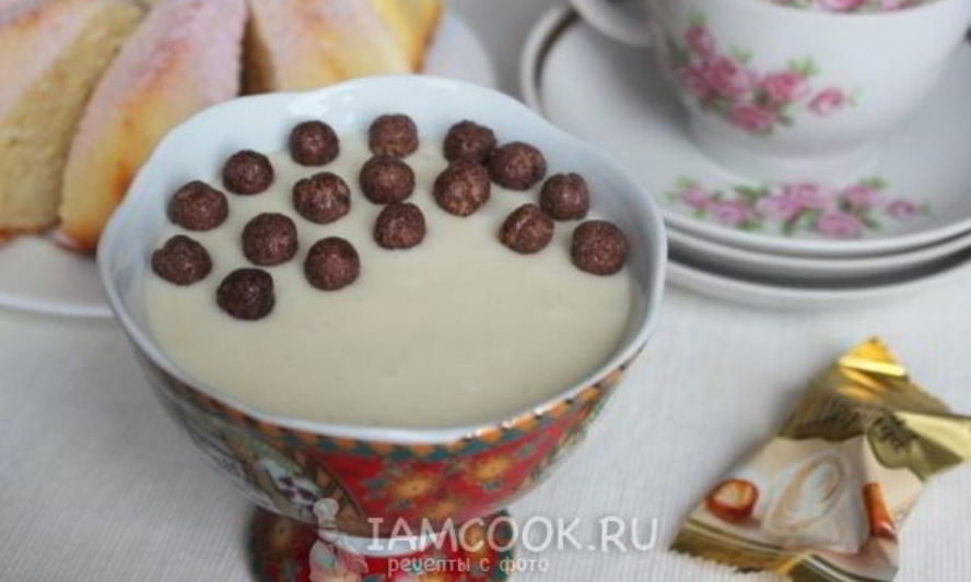 Рецепт творожного мусса с зефиром