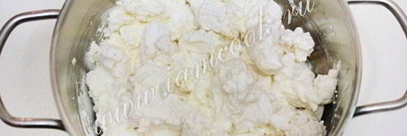 творожный мусс с зефиром