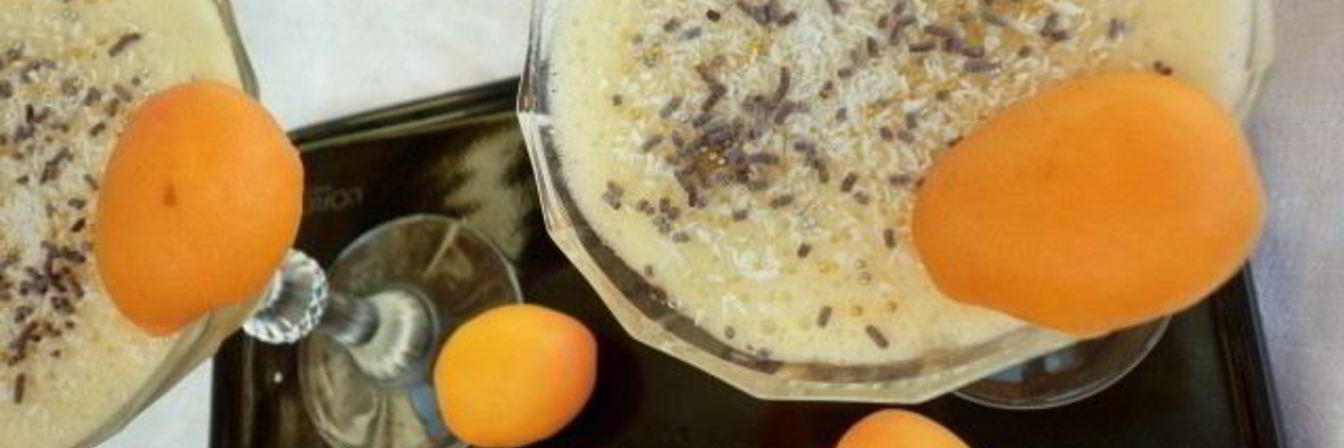 Яблочно-абрикосовый мусс на сыворотке