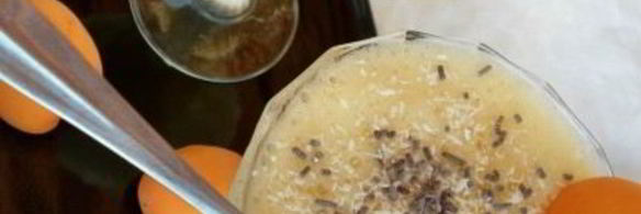 яблочно-абрикосовый мусс на сыворотке