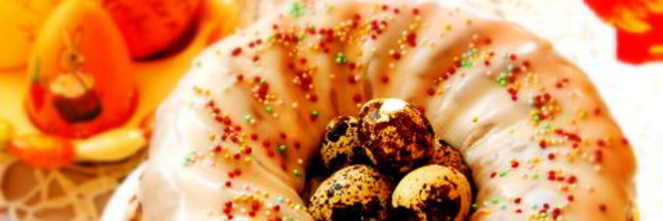 Быстрый, бездрожжевой кулич