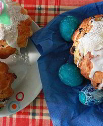 Дрожжевые пасхальные куличи