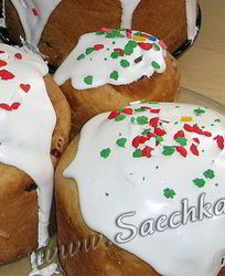 Глазурь для пасхального кулича