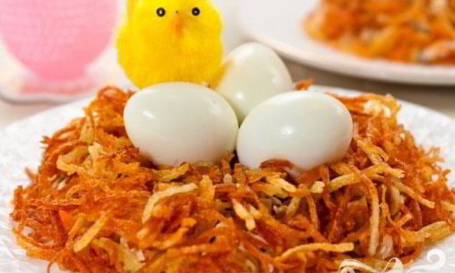 Рецепт гнездышек пасхальных