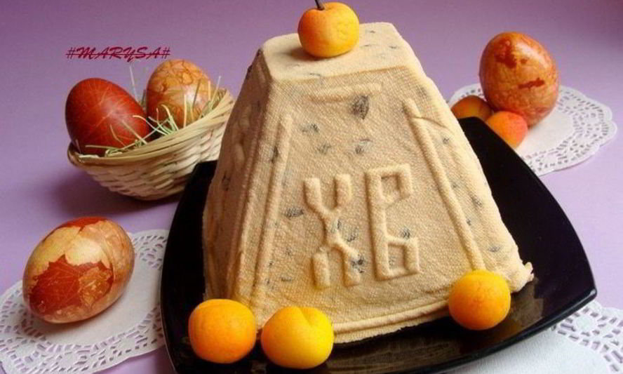 Рецепт карамельной пасхи