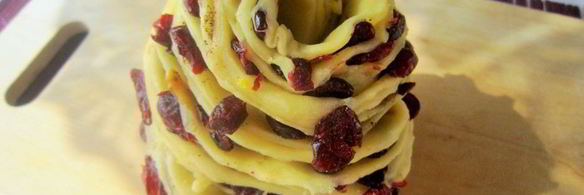 кружевной пасхальный кулич