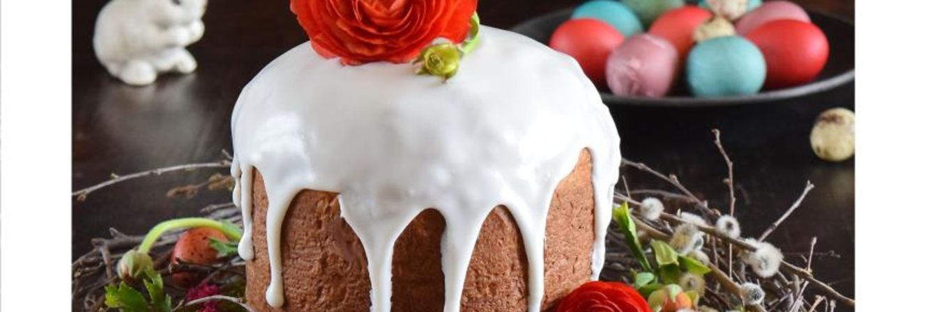 Кулич из Александрийского теста