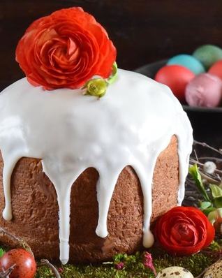 Кулич из Александрийского теста