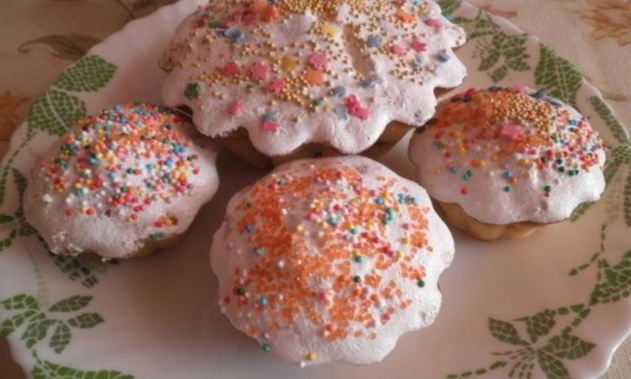 Рецепт кулича из творога