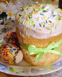 Кулич на Пасху
